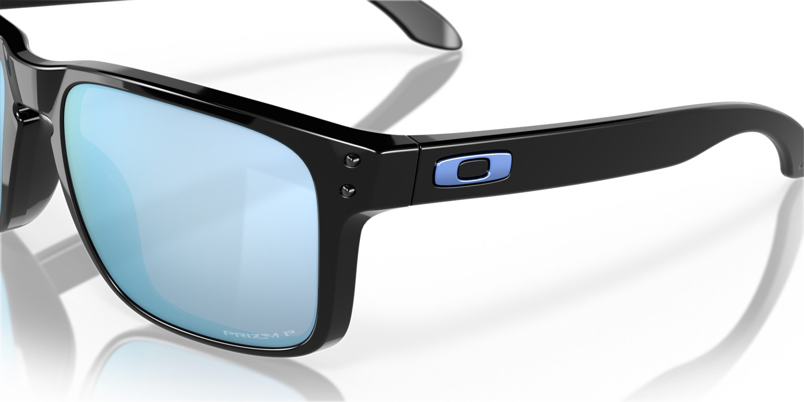 Oakley Holbrook Polished Black/Prizm Deep Water Polarized Sunglasses OO9102-C1