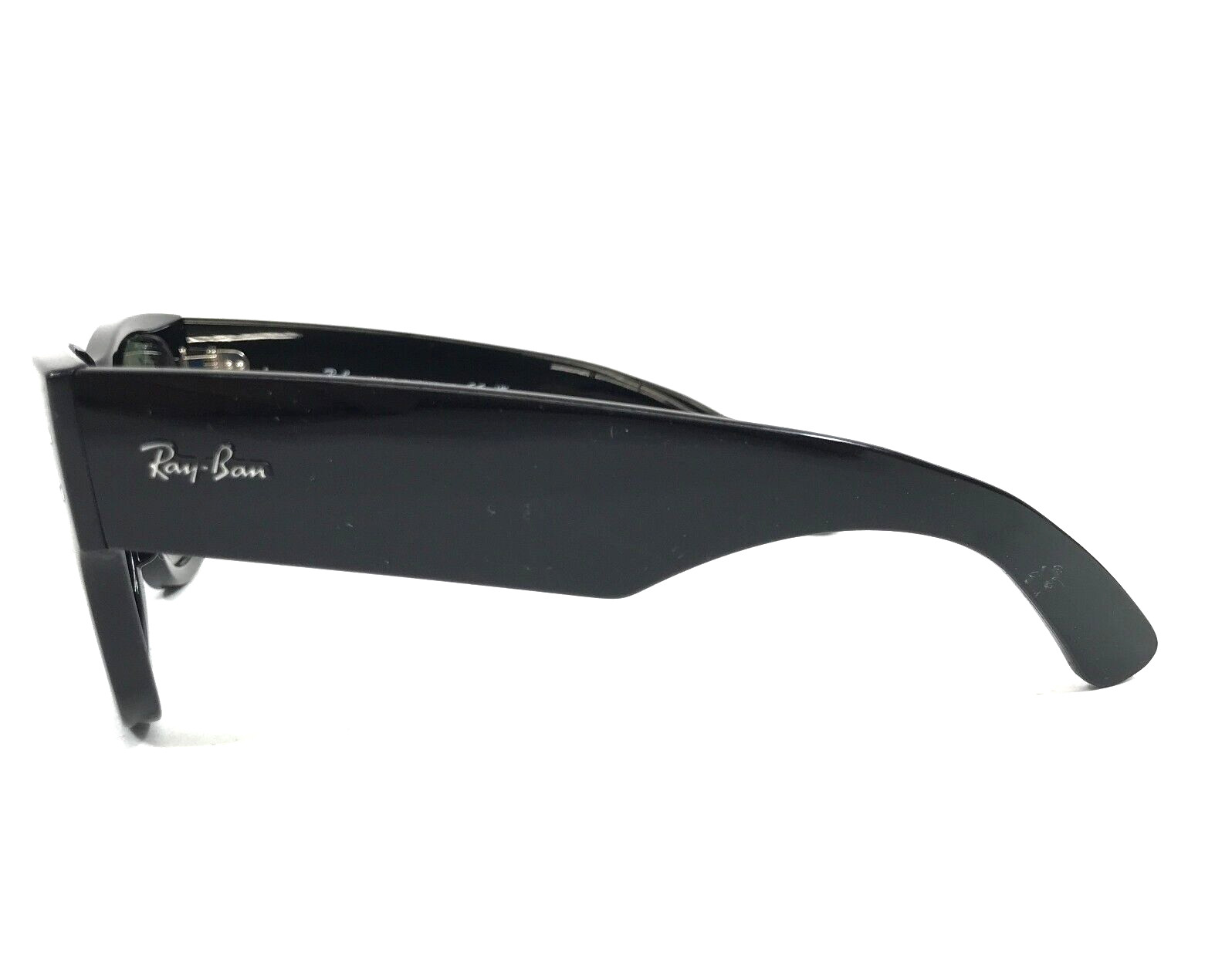 Ray-Ban Sunglasses RB0840-S MEGA WAYFARER 901/31 Polished Black w/ G-15 Lenses