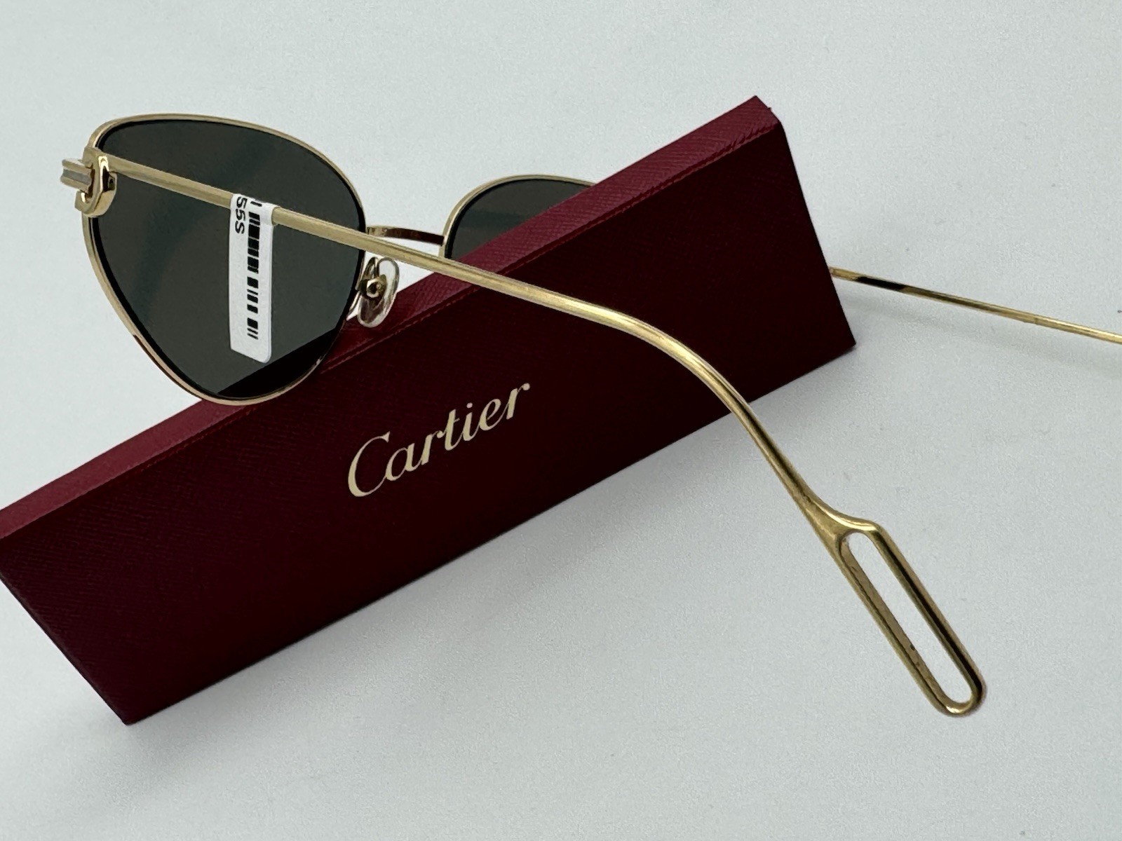 PREMIERE C DE CARTIER CAT-EYE SHAPE SUNGLASSES CT0155S NEW 100% GENUINE ~$1425