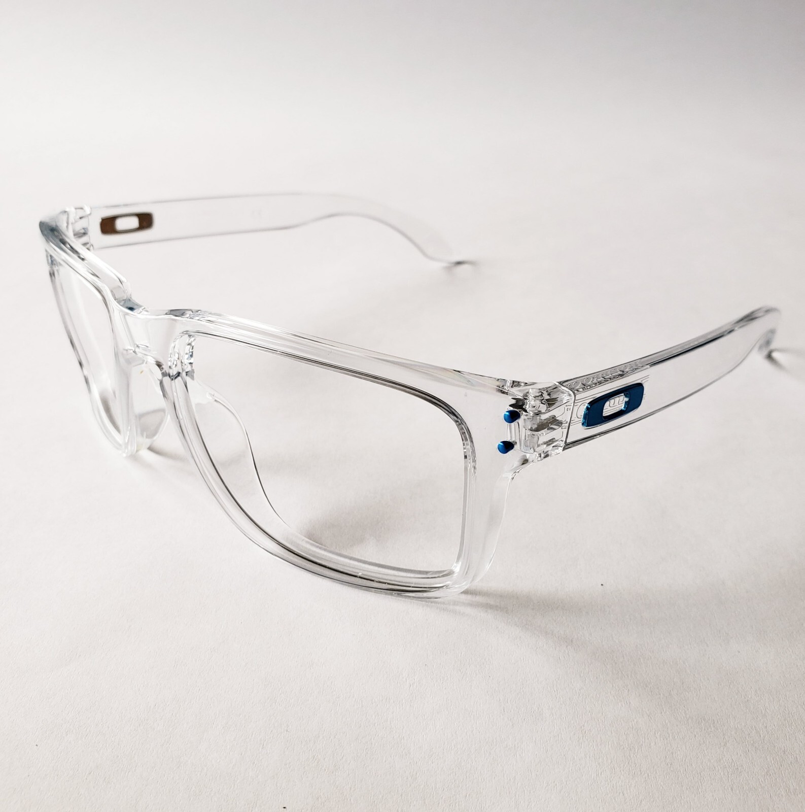 Oakley Holbrook XL Polished Clear Blue Icons Replacement Frame Only OO9417