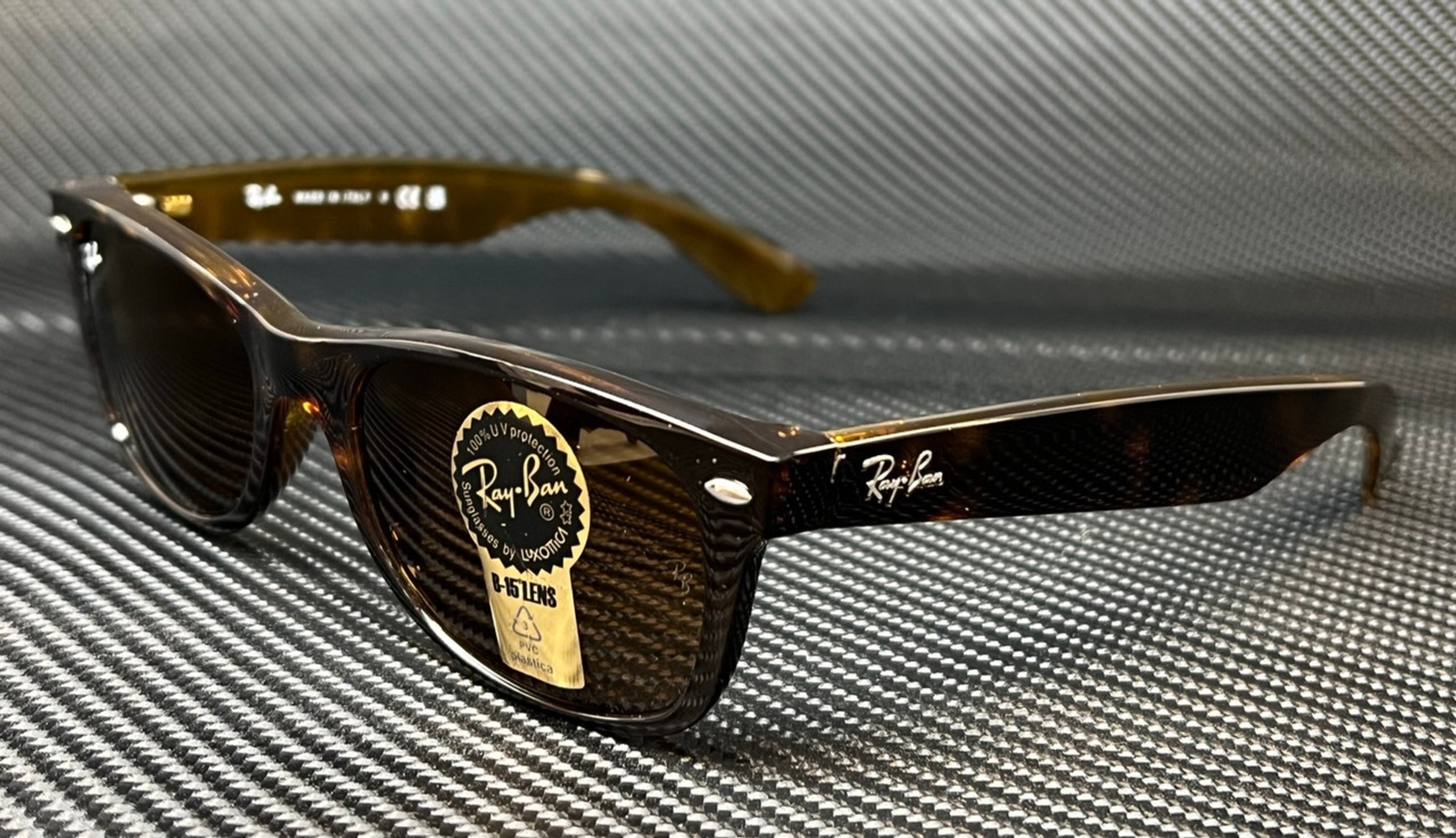 RAY BAN RB2132 710 Havana Square 55 mm Unisex Sunglasses