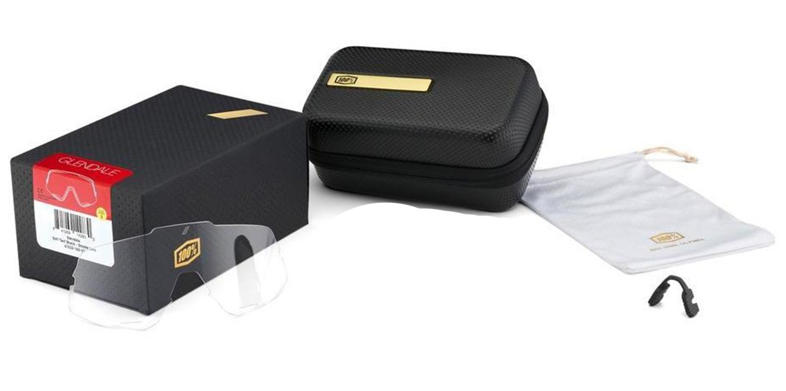 100% Glendale Sport Performance Shield Sunglasses w/ Bonus Lens – 60011 – Korea