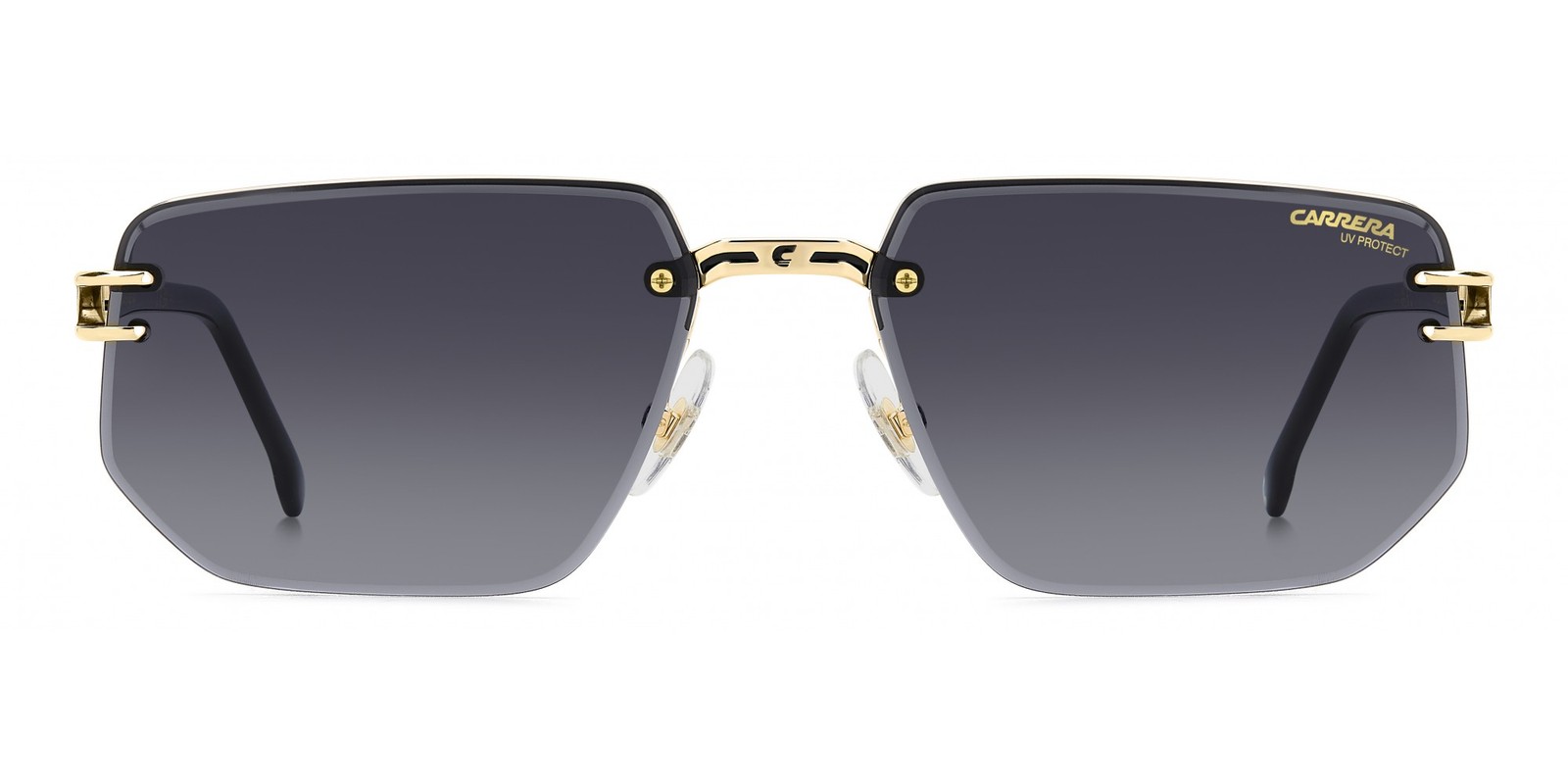Carrera 1070/S BLACK ON GOLD/GREY SHADED 60/17/145 Men’s Sunglasses