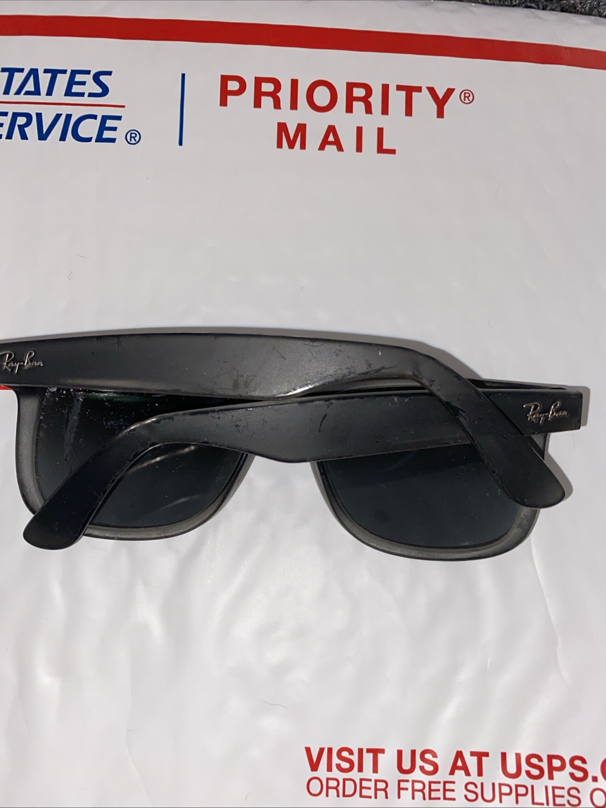 Ray-Ban RB4165 852/88 Matte Gray Sunglasses Frame Square Justin 54-16-N Italy