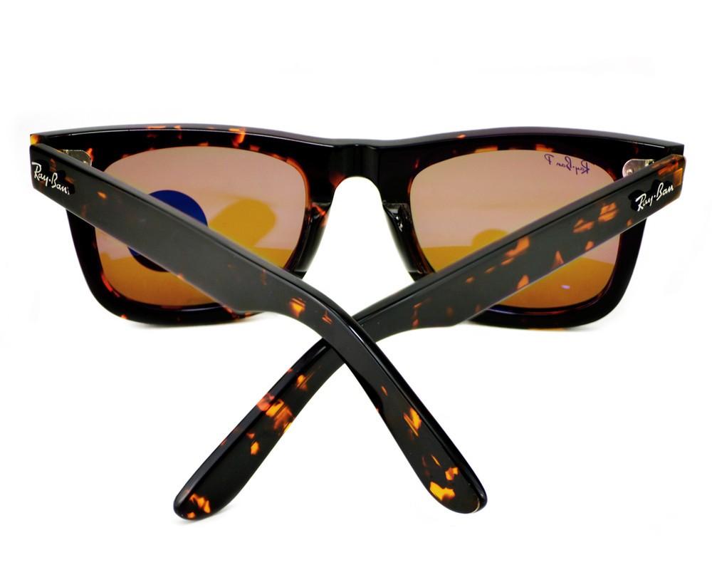 Ray-Ban Sunglasses RB2140 Original Wayfarer Tortoise Frame Brown Lenses 50mm