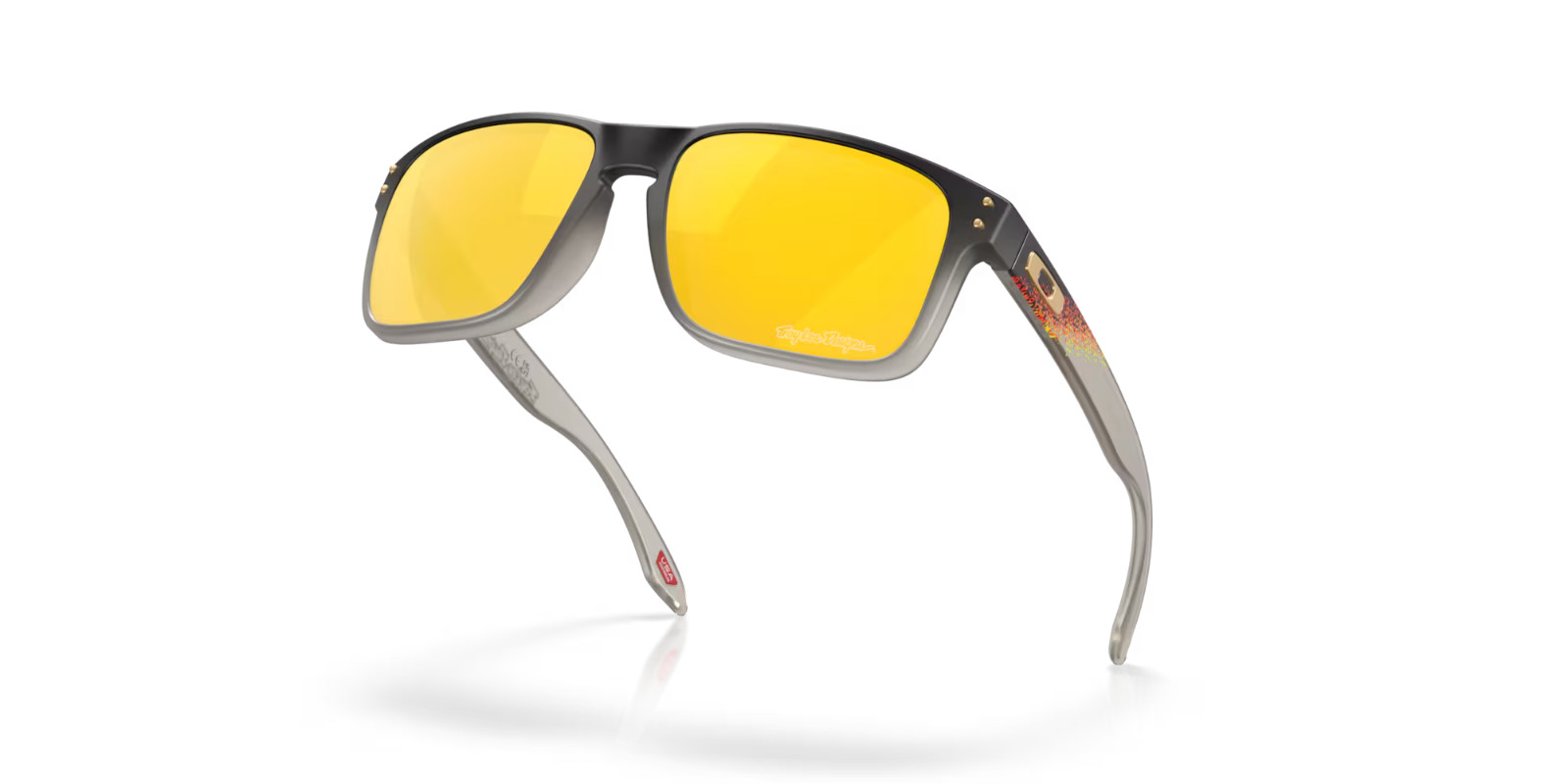 OAKLEY SUNGLASSES HOLBROOK OO9102 TLD BLACK FADE PRIZM 24K POLARIZED
