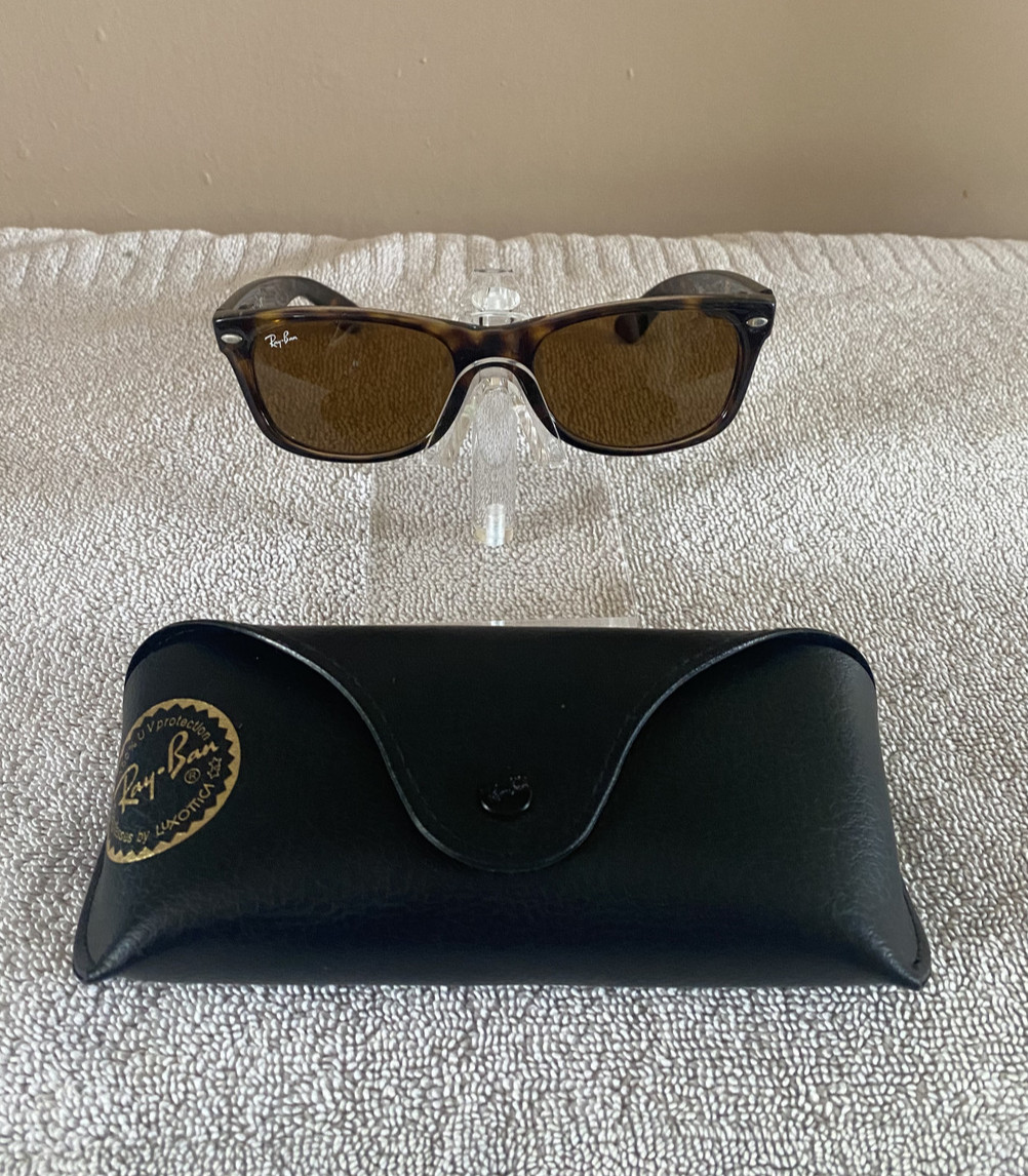Ray-Ban RB2132 Wayfarer Sunglasses Brown Lenses 145mm