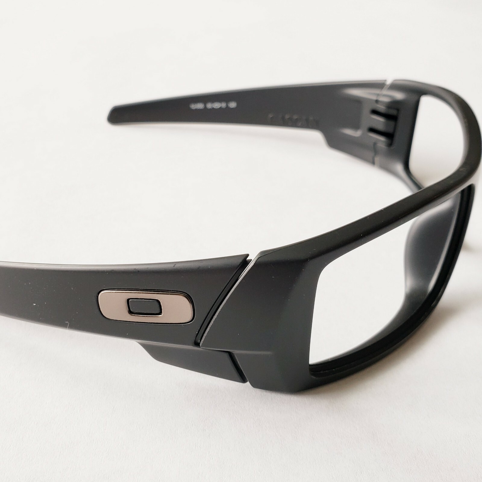 Oakley Gascan Matte Black Gunmetal Icons Replacement Frame Only Authentic OO9014
