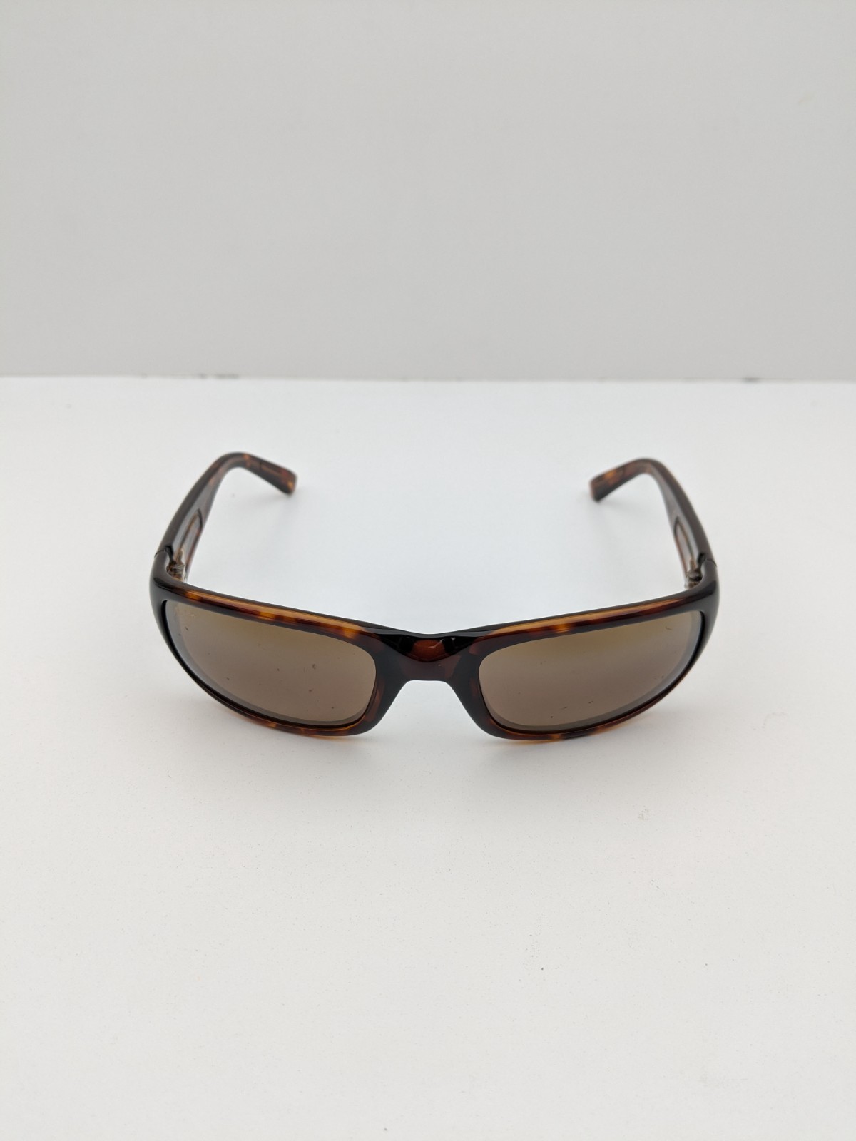 🕶️Made in Italy! Maui Jim MJ103-10 Stingray Sunglasses 55/22 129 /EUC653🕶️