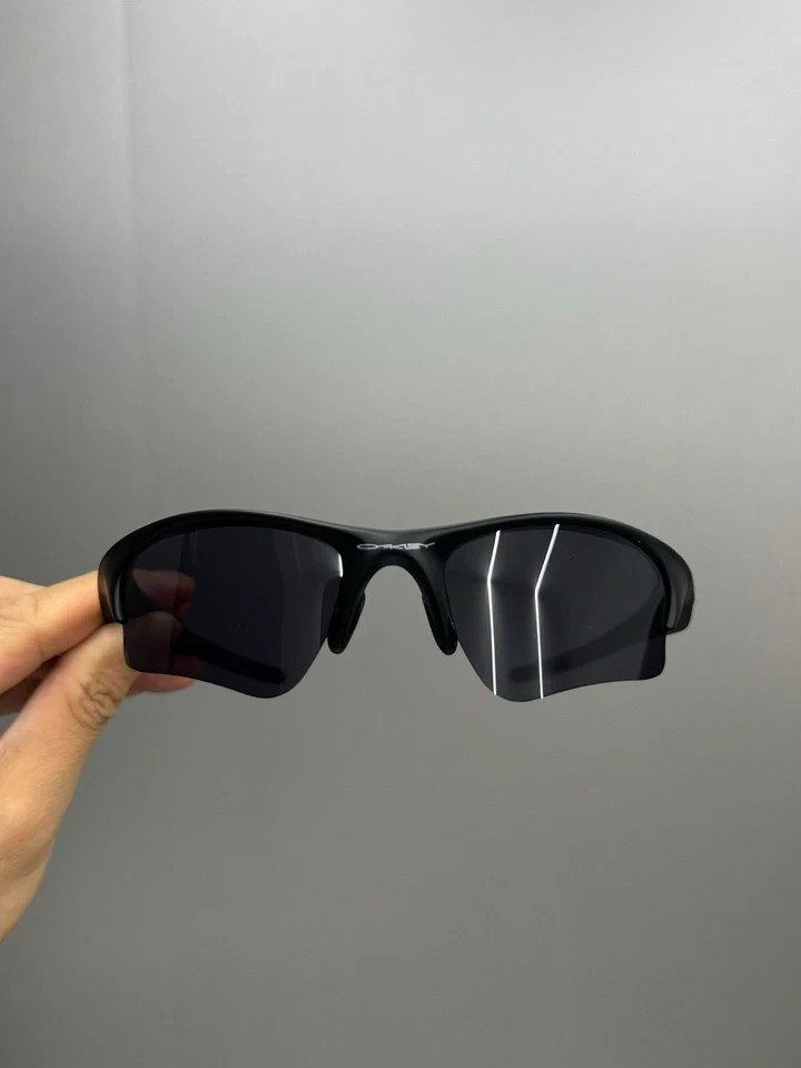 Oakley Flak 1.0 Lightweight POLARIZED Sunglasses Matte Black Frames Prizm Black