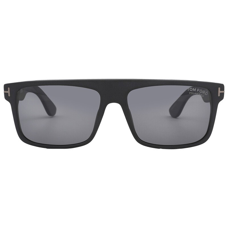 Tom Ford Philippe Polarized Smoke Browline Men’s Sunglasses
