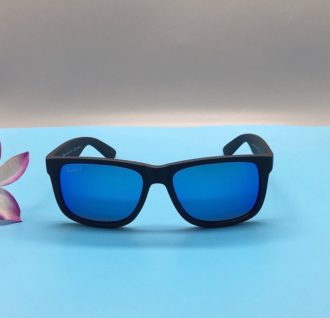 RB4165 Ray-Ban Gray JUSTIN Unisex Sunglasses {RB4165 54-16 145MM} ROT-001