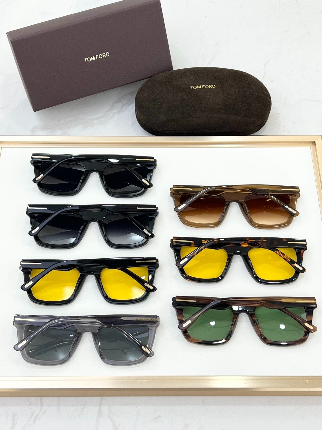 Tom Ford LELIO Sunglasses FT1207 Black/Gray 52-21-145mm New With Case