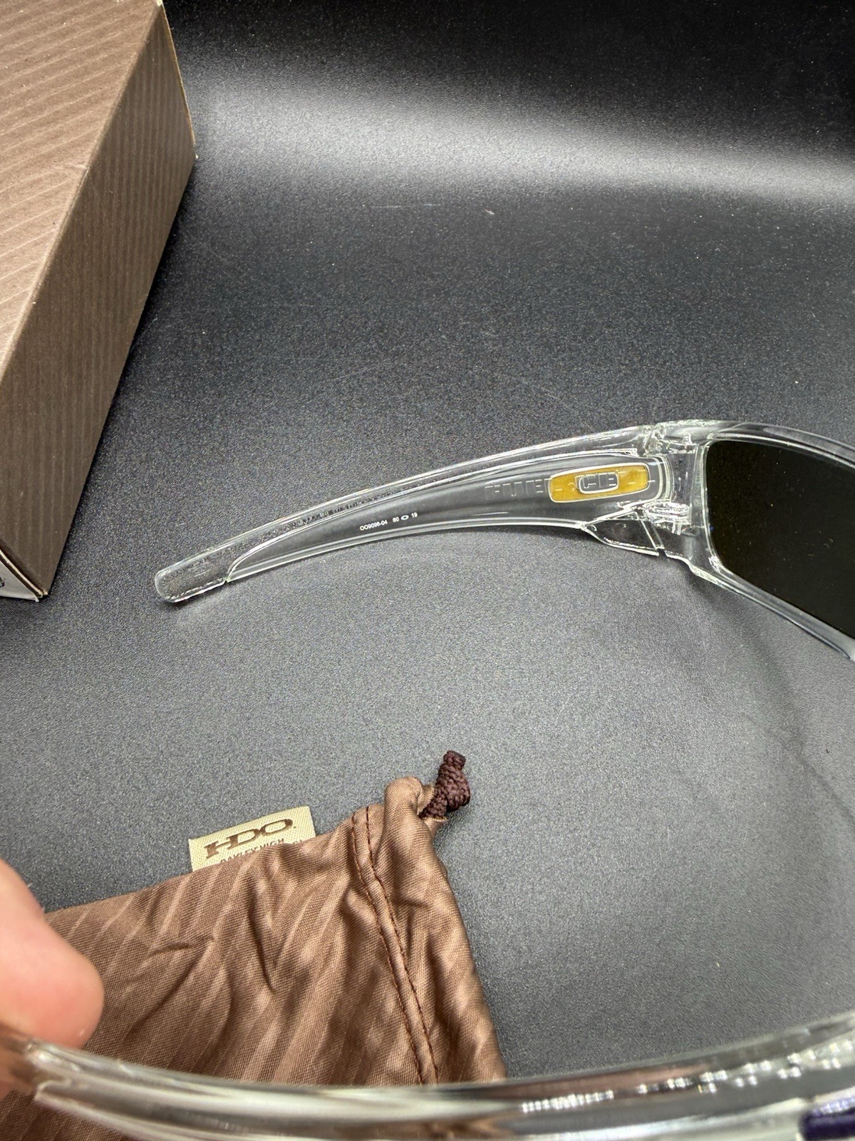 Oakley Fuel Cell Polished Clear/Violet Iridium Lenses oo9096-04