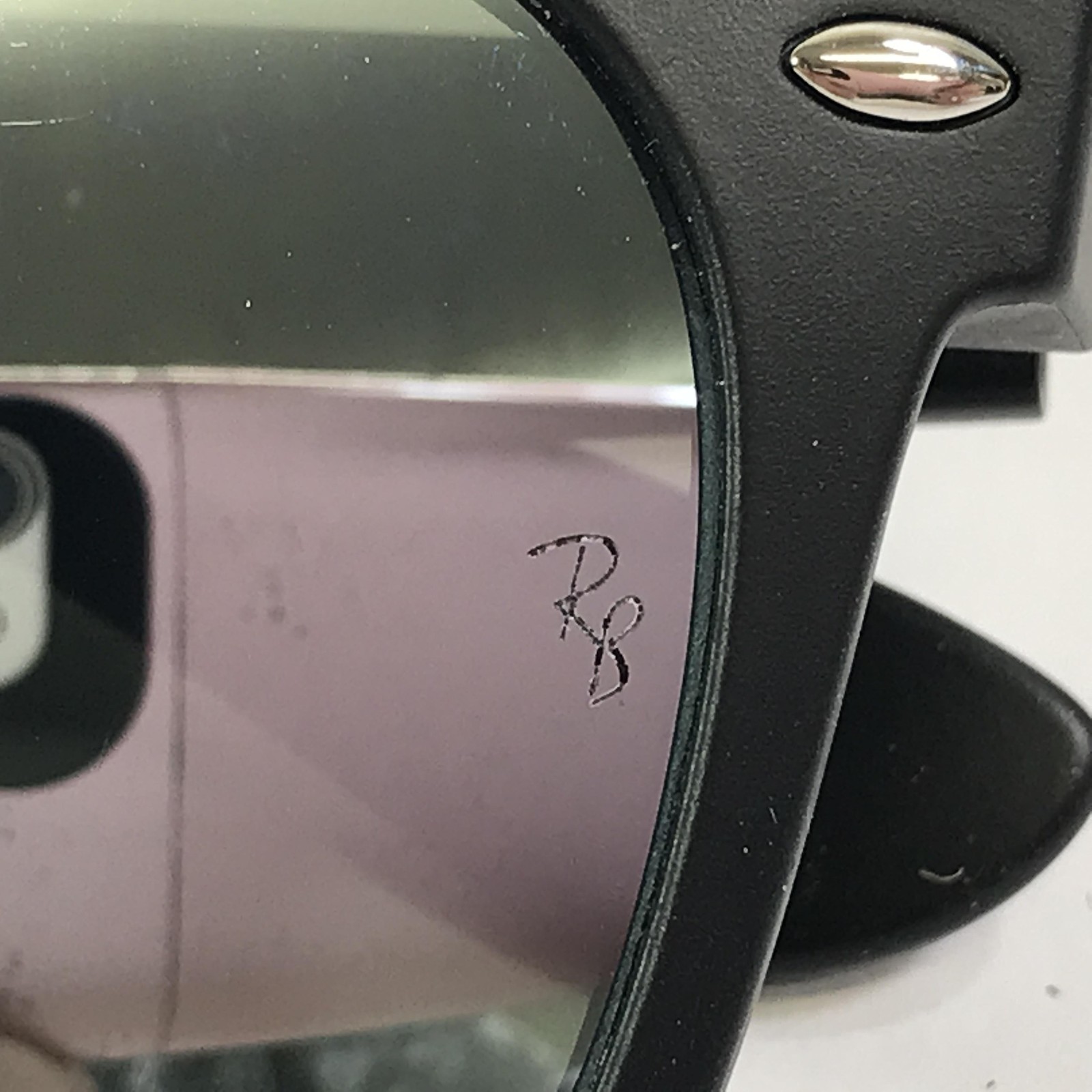 Ray-Ban Sunglasses RB2132 NEW WAYFARER 622/30 Matte Black w/ Silver Flash 55 mm