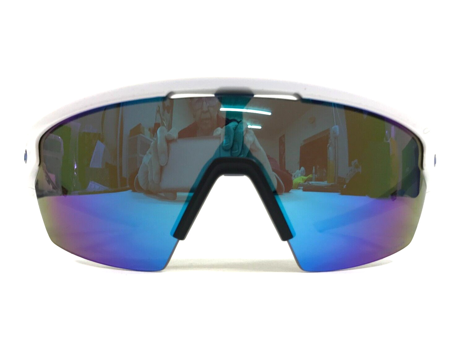 Oakley Sunglasses Sphaera OO9403-0236 Matte White with Prizm Sapphire Polarized