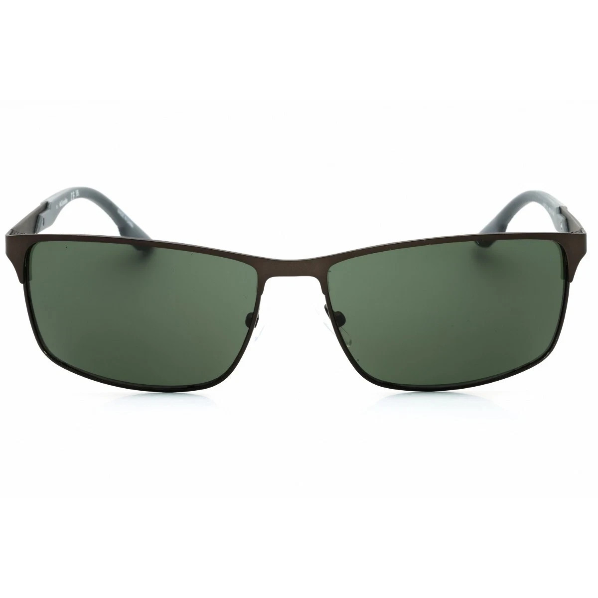 New Columbia C124S 072 Matte Gunmetal Sunglasses with Green Lenses