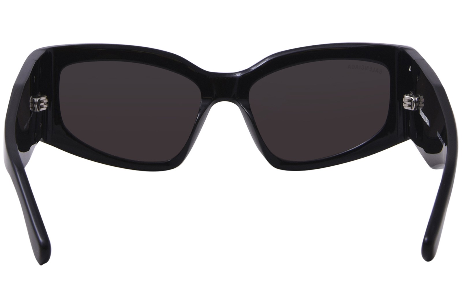 Balenciaga BB0321S 001 Sunglasses Women’s Black/Grey Cat Eye 57mm
