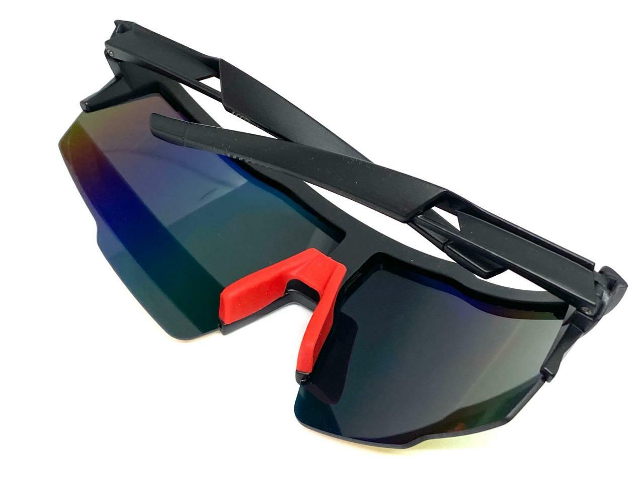 Oversized Retro Wrap Sport Cycling Ski Beach SUN GLASSES Large Lightweight Frame
