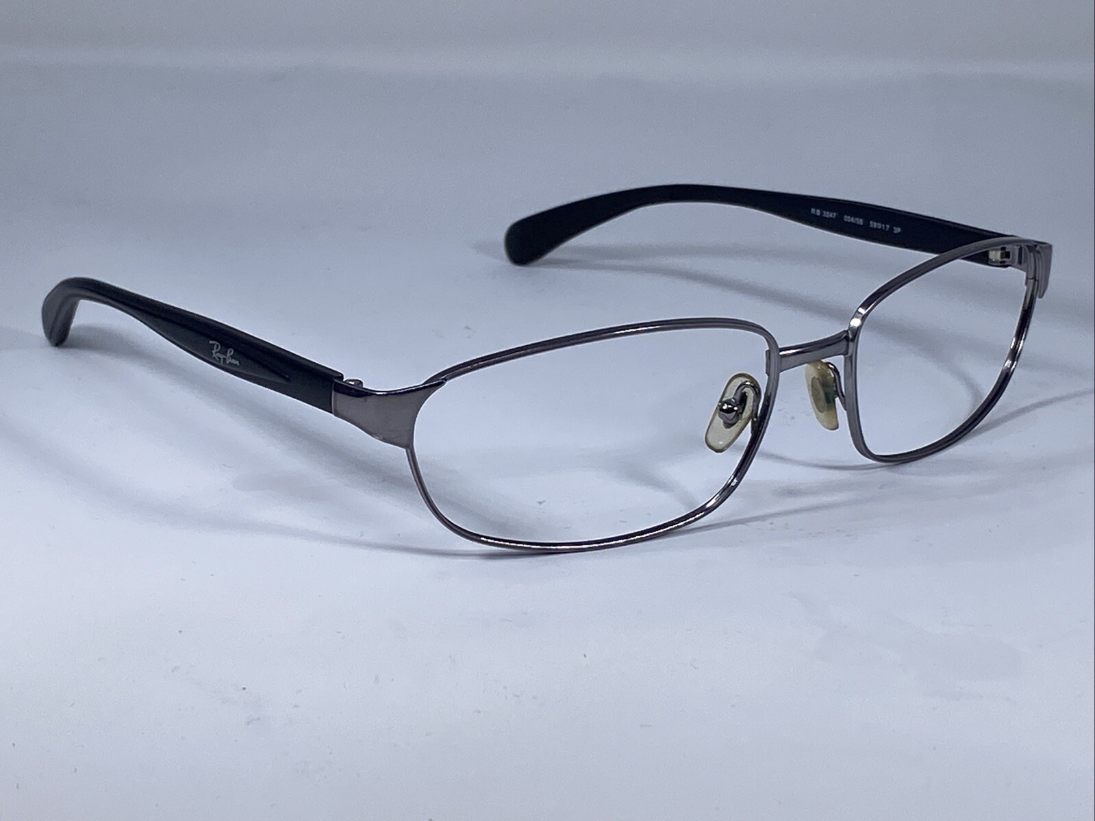 RAY-BAN RB3247 004/58 Italy Gunmetal/Black Matte Sunglasses Frame 59-17mm