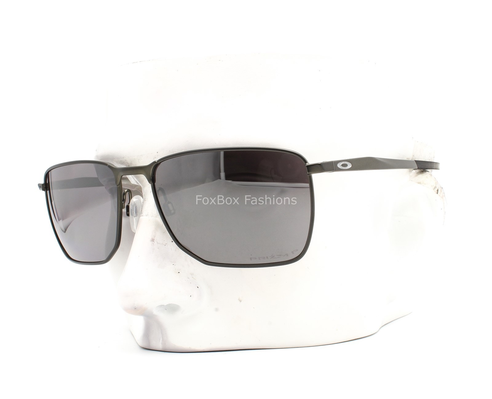 Oakley Ejector Sunglasses OO4142-0358 Carbon Prizm Black Polarized w/pouch