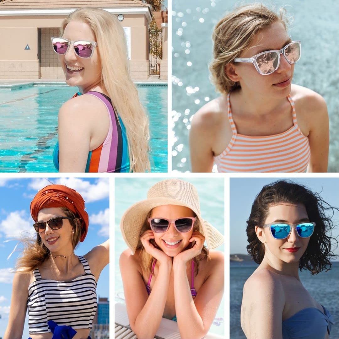 Polarized Sunglasses for Men Women Retro Vintage Classic Designer Style