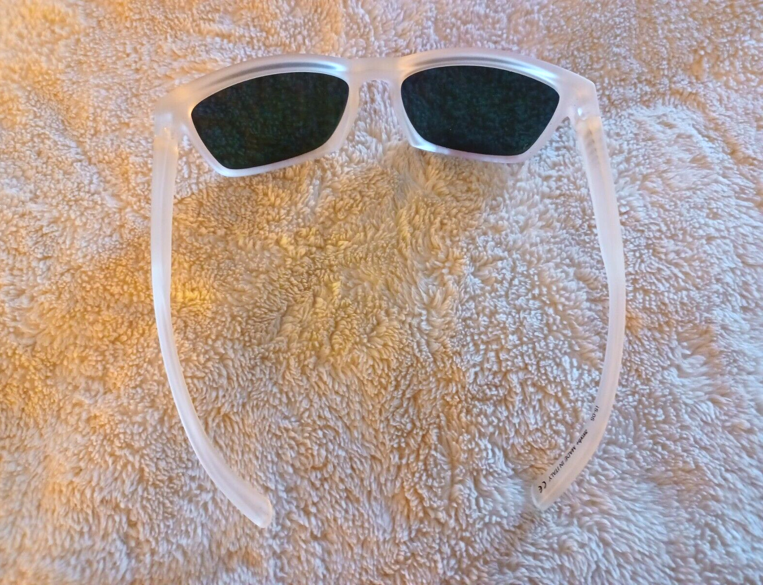 Zerorh+ i5-05 White Sunglasses Made in Italy