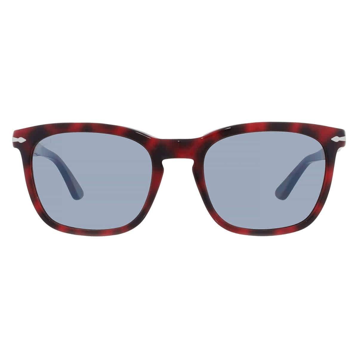 Persol Light Blue Square Men’s Sunglasses PO3193S 110056 55 PO3193S 110056 55