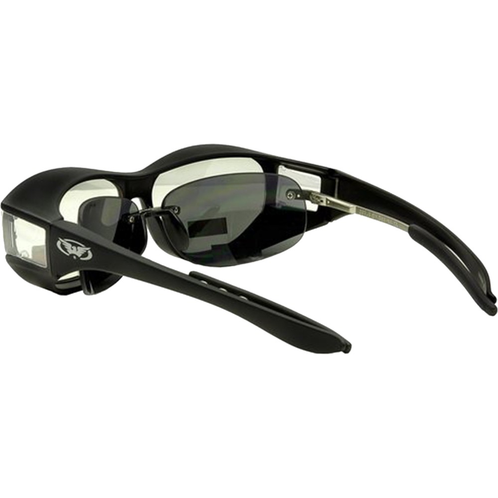 Fit Over Glasses Sunglasses with Dark Tinted Lenses Safety Eyewear