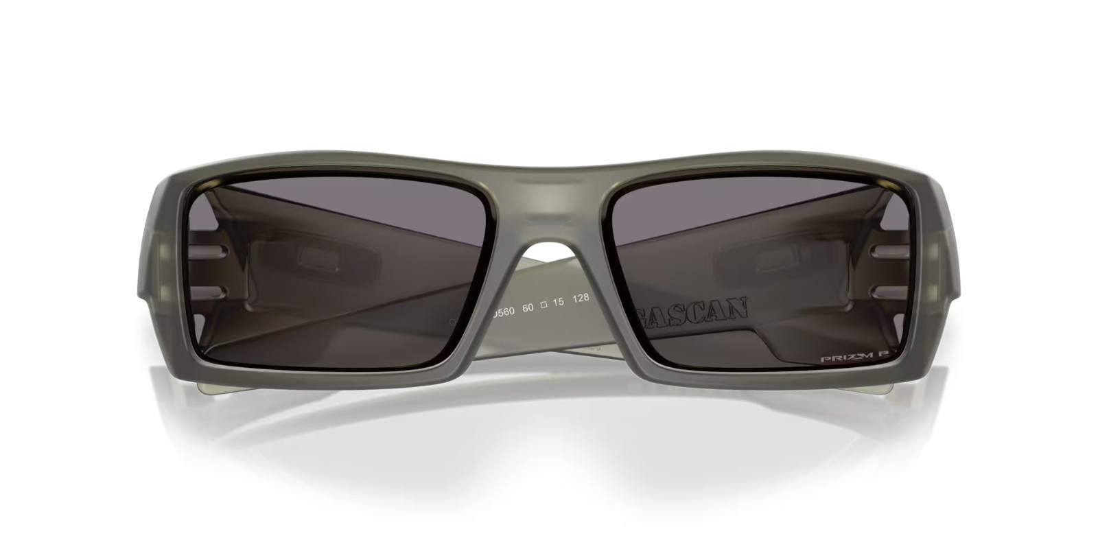 NEW Oakley GASCAN POLARIZED Olive Ink Frame PRIZM Grey Lens Sunglass OO9014-D5
