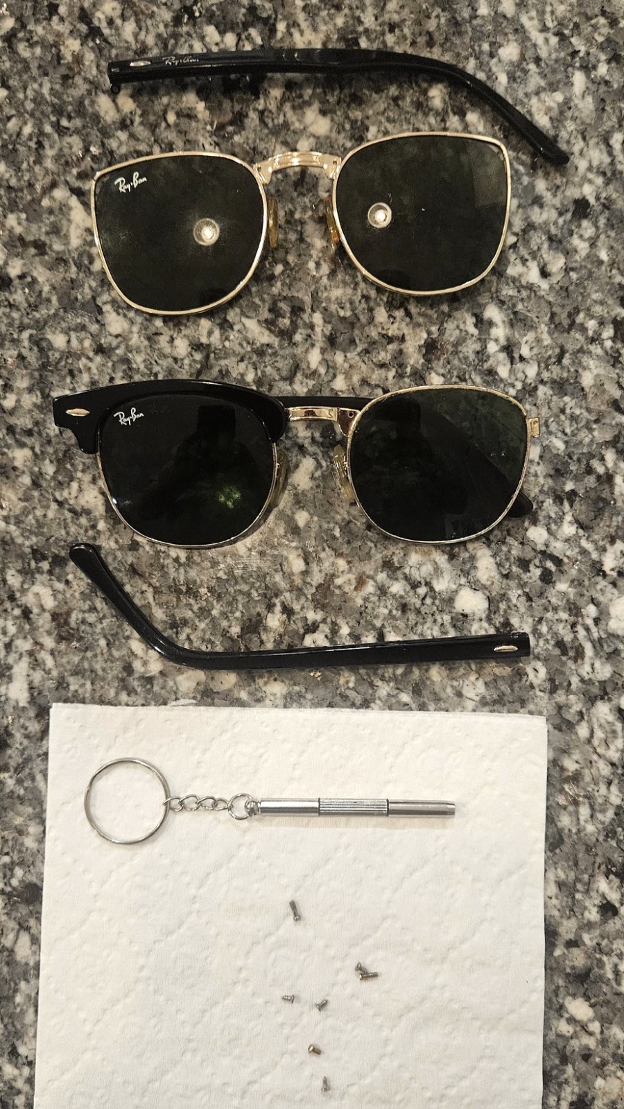 Ray-Ban Clubmaster RB3016 Replacement Parts