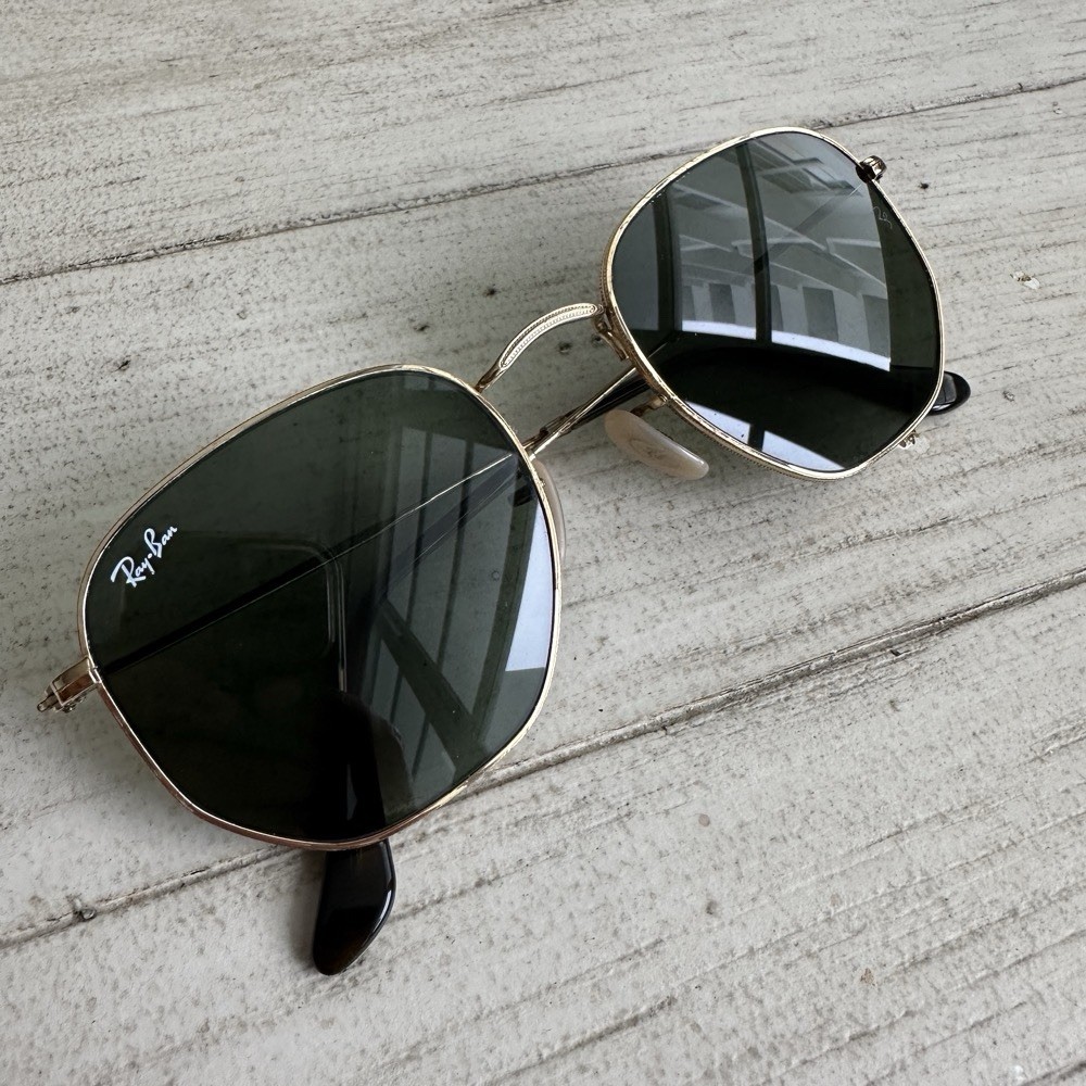 Ray-Ban RB3548-N Sunglasses Gold 54-21 145 – Excellent Lenses