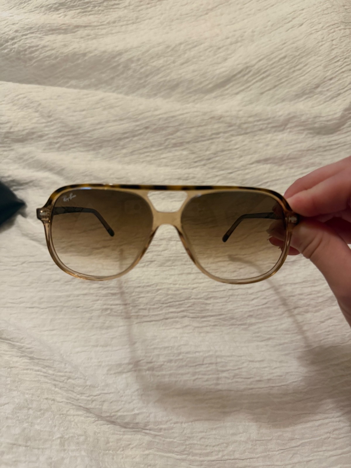 Ray-Ban Bill Unisex Squared Sunglasses – Havana/Brown to Clear (RB2198129251)