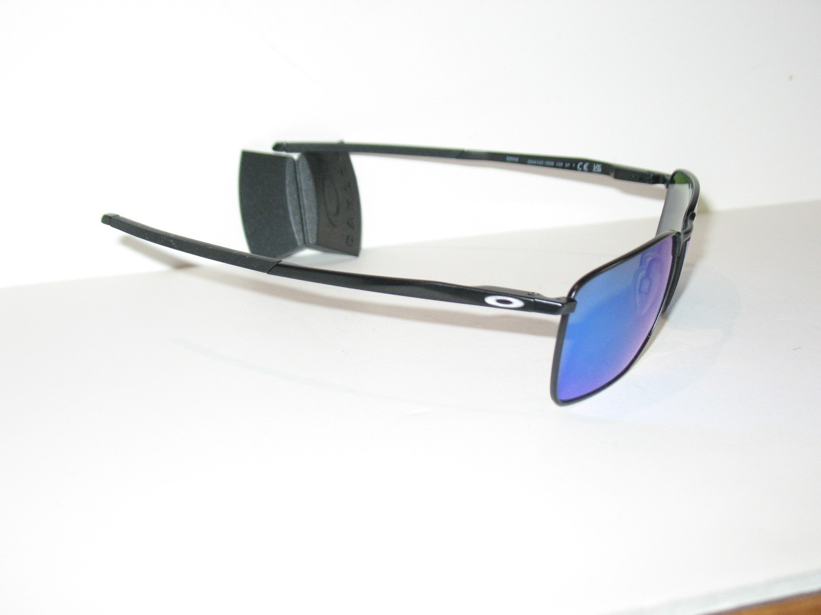 Oakley EJECTOR Satin Black/PRIZM SAPPHIRE POLARIZED Lenses Sunglasses 4142-16