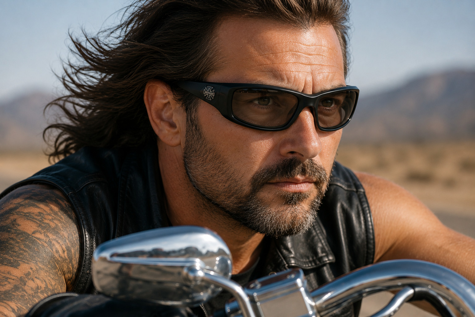Transitional Motorcycle Sunglasses Photochromic Day Night Wind Resistant Glasses