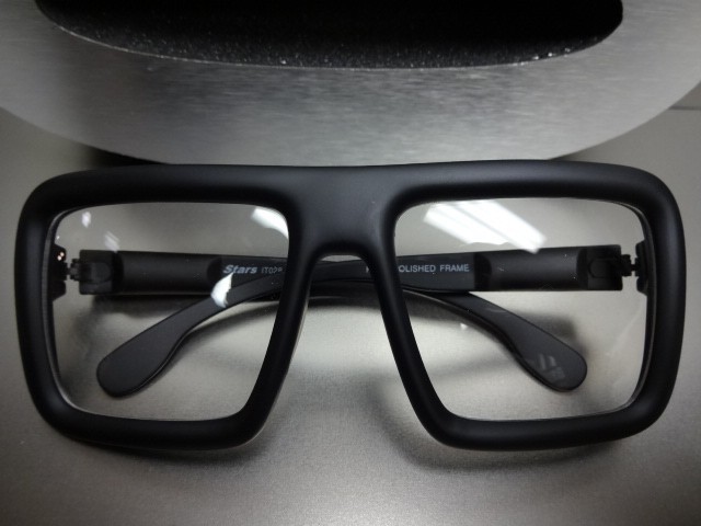 Mens Women OVERSIZE VINTAGE RETRO Clear Lens EYE GLASSES Large Matte Black Frame