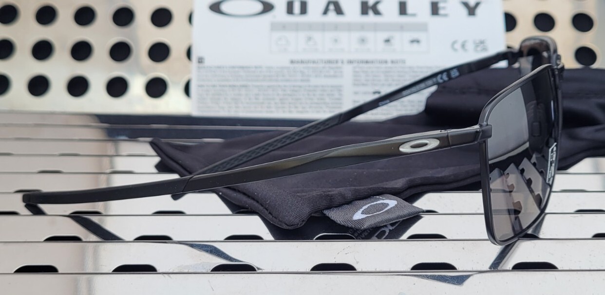 New Oakley EJECTOR Sunglasses 4142-0158 Satin Black w/ Prizm Black Lenses