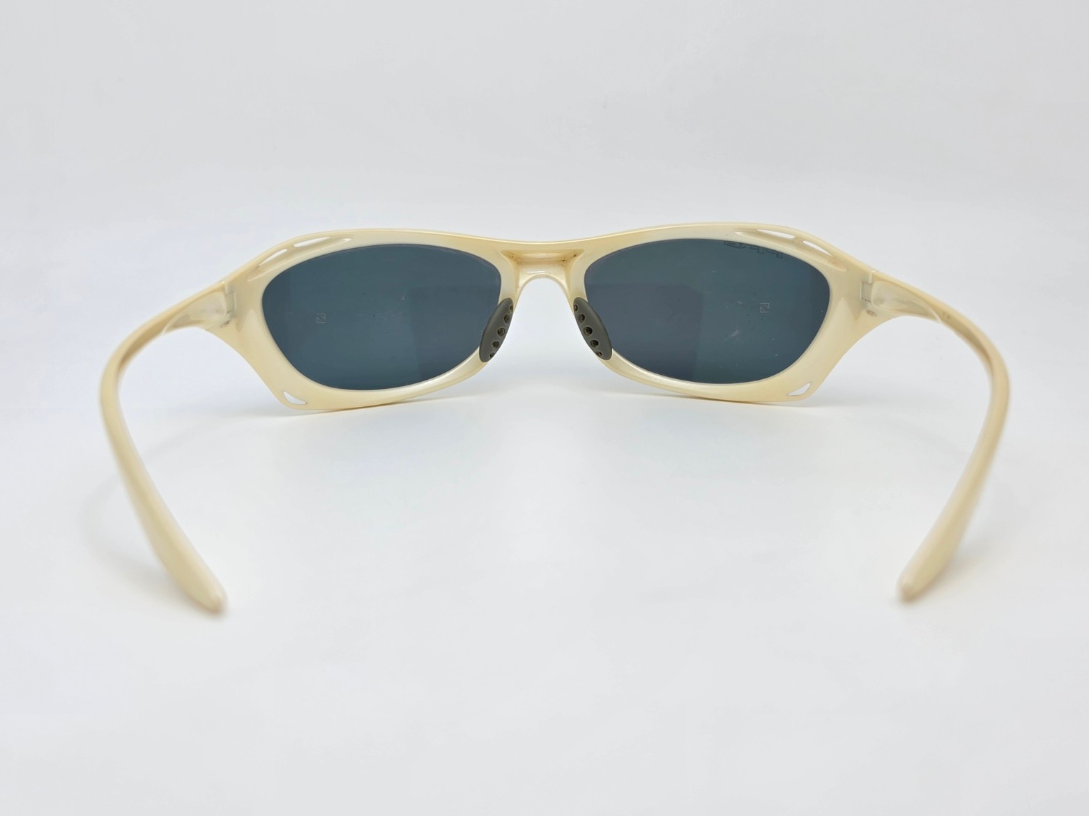 Columbia PFG Pacifica C04 Metallic White Frame Polarized Grey Lens Sunglasses