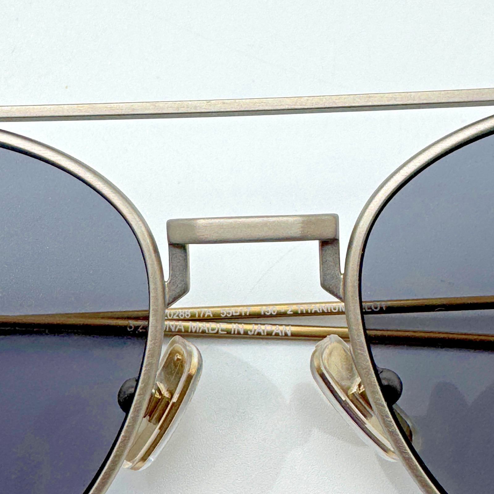 Ermenegildo Zegna Sunglasses EZ0288 17A Palladium Frame Gray Lens 55-17-150 New
