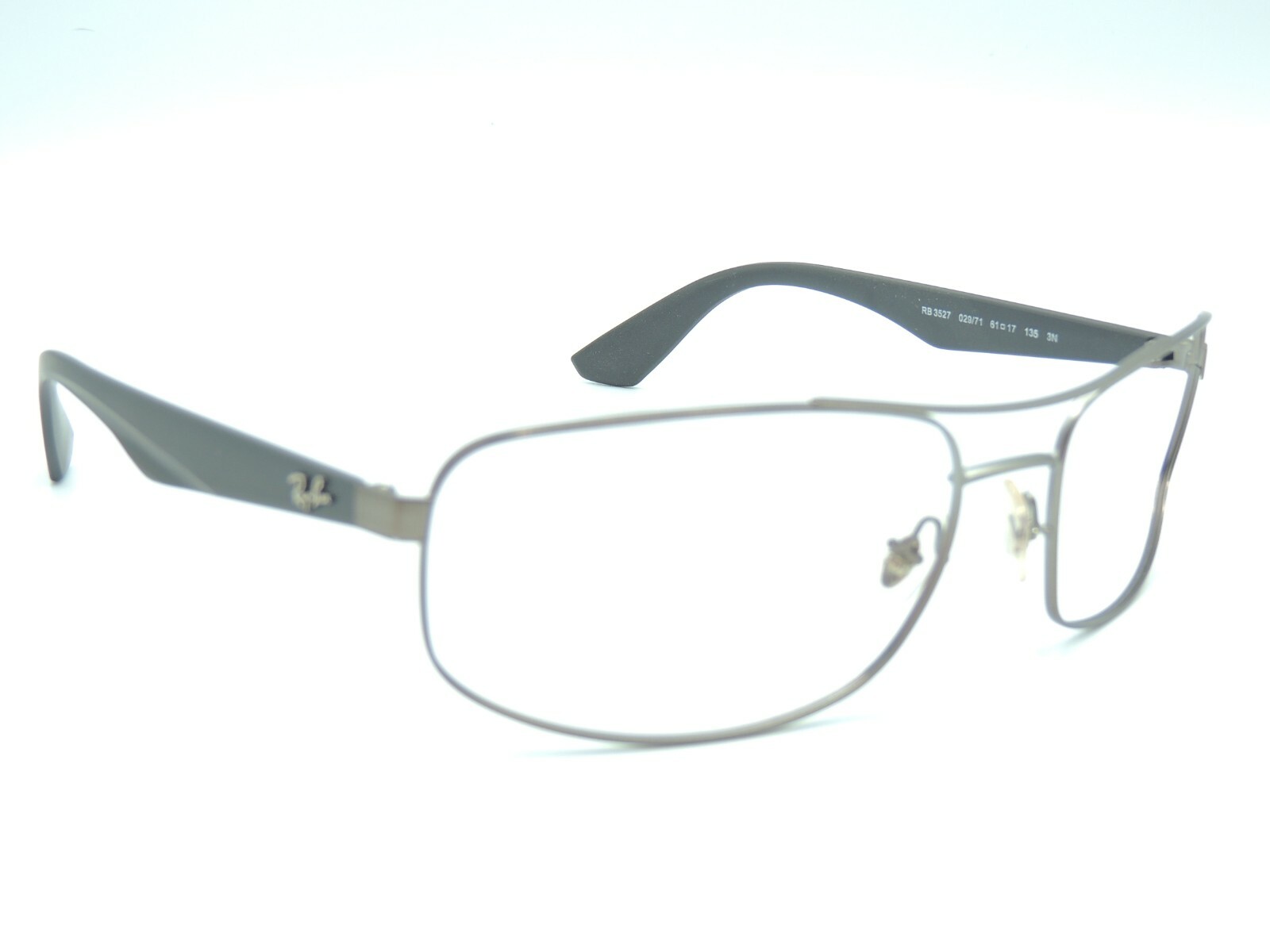 Ray Ban RB 3527 Matte Gunmetal Sunglass Frames