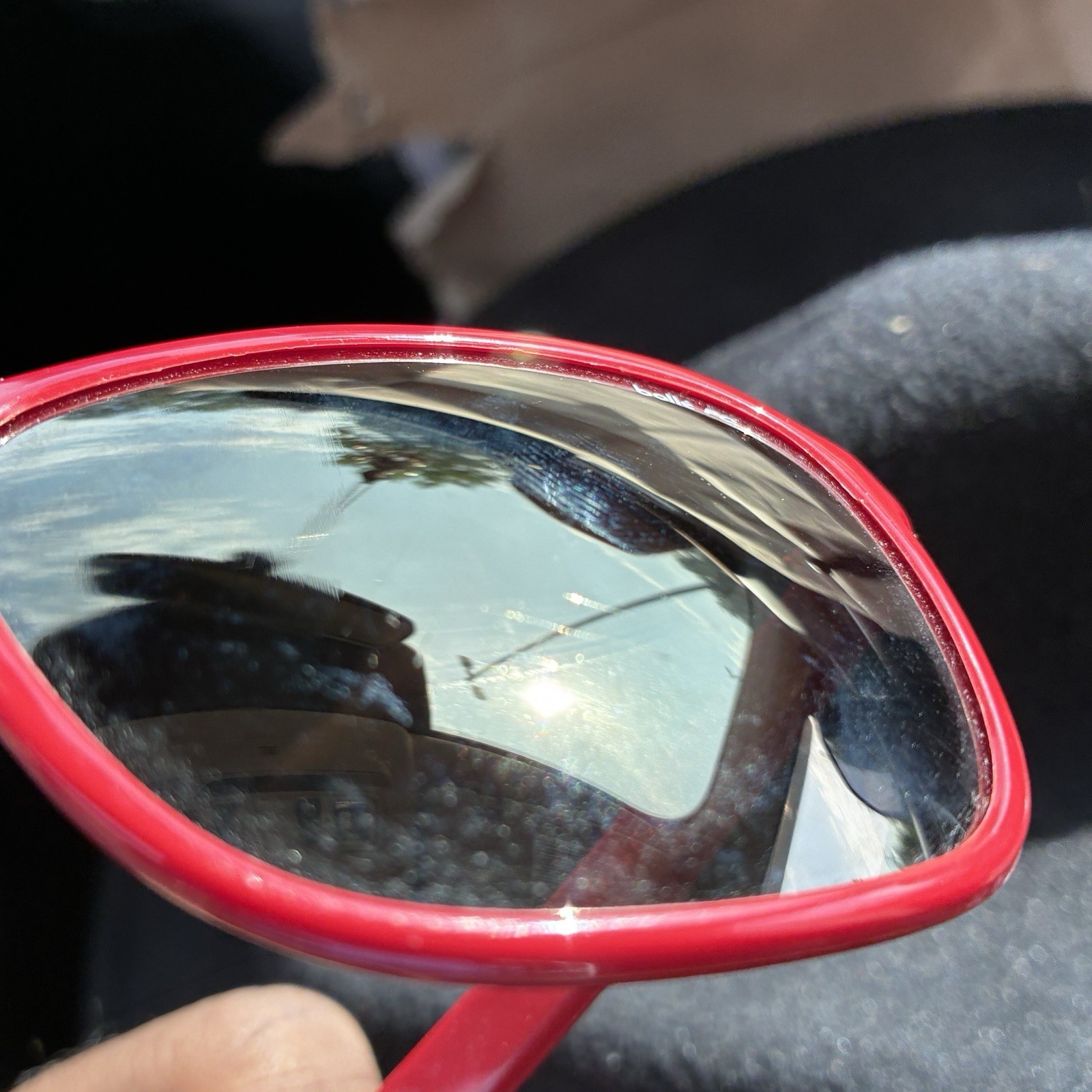 Bolle PC Sunglasses Men’s Red Plastic Made in France Frames Only