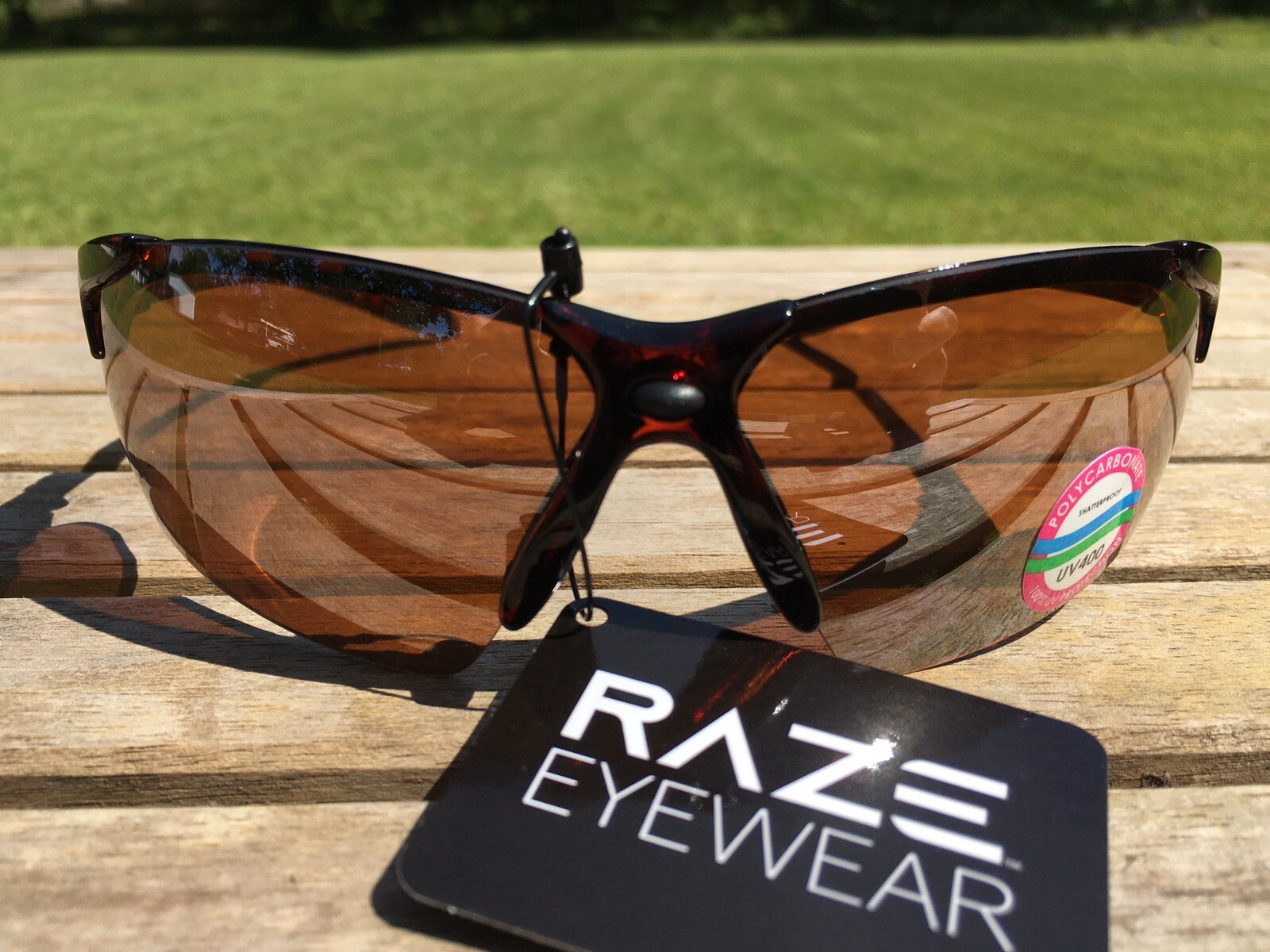 RAZE Eyewear Sunglasses HD Maximum Tortoise Shell Brown Lens Compare To Maxx 2