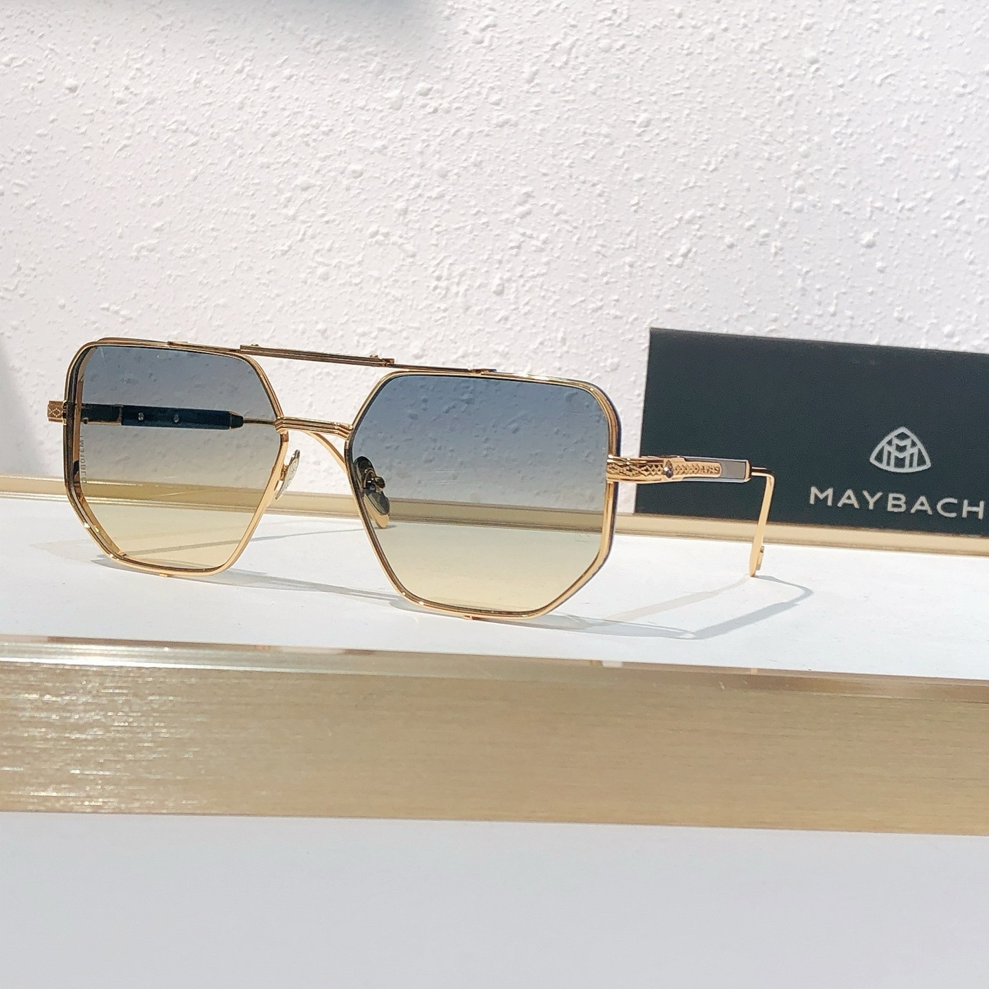 Maybach Z1993 Luxury Square Sunglasses 60-16-145 Unisex Eyewear