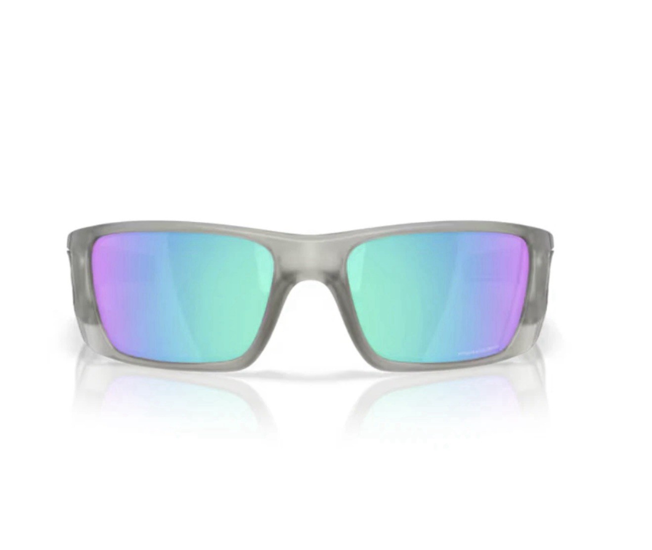 OAKLEY FUEL CELL SUNGLASSES MATTE GREY INK PRIZM SAPPHIRE OO9096-N360 60mm