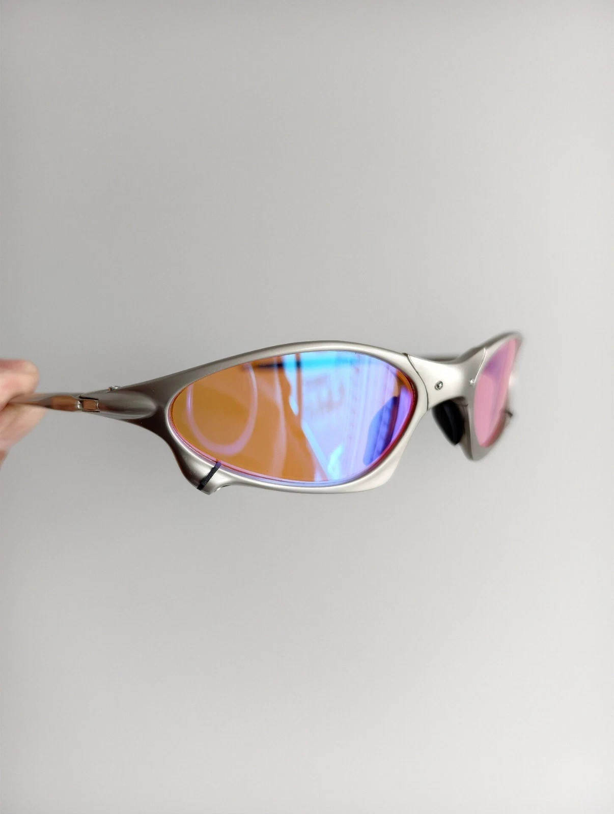 Gafas de sol Oakley Penny & Juliet X-Mental vintage marco plateado lentes rosas*