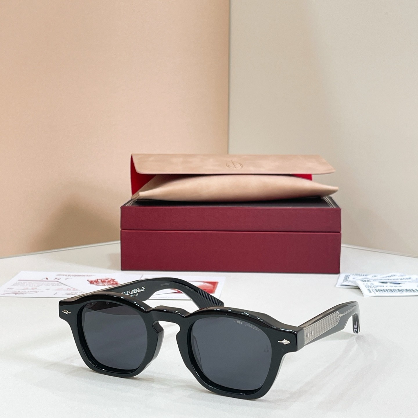 Jacques Marie Mage ZEPHIRIN 10th Anniversary Eyeglasses Black/Gray 44-25 146mm