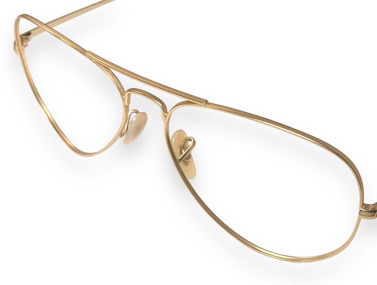 Ray Ban RB3689 9064/AF Aviator Metal II Sunglasses Golden Frame Only 58-14