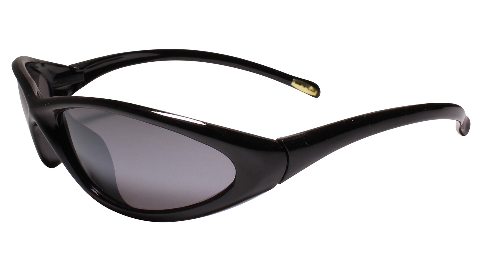 Lightweight Cycling Running Wrap Around Sport Black Sunglasses