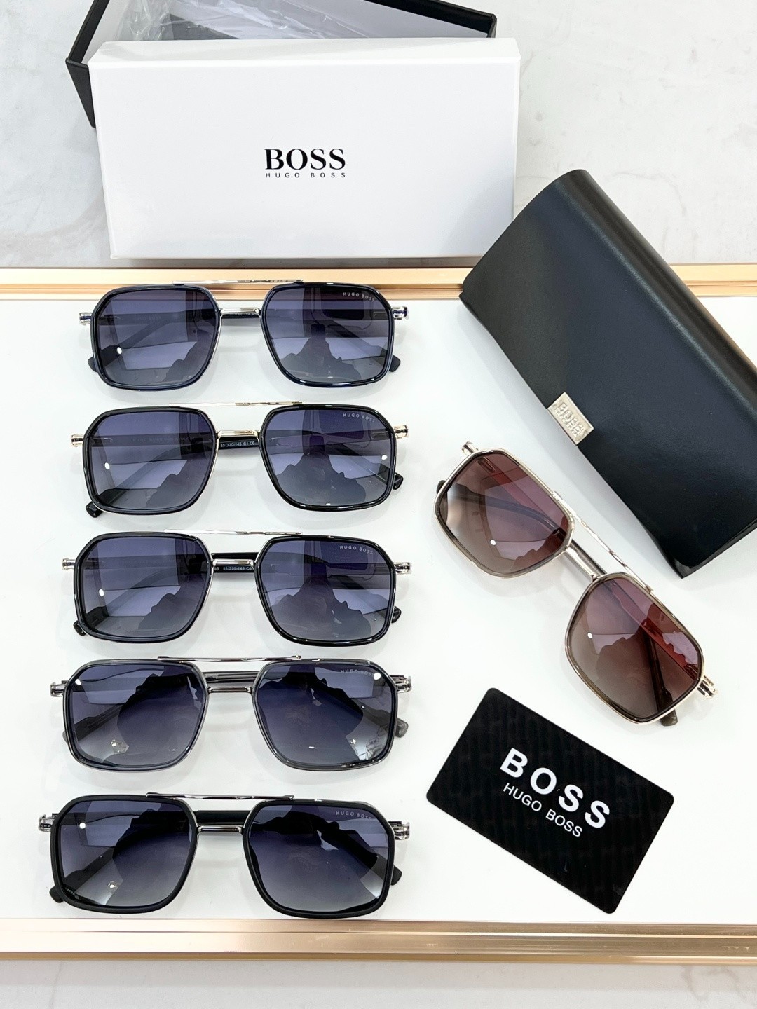 BOSS MODEL ; OLD25119 Sunglasses SIZE:55-20-145