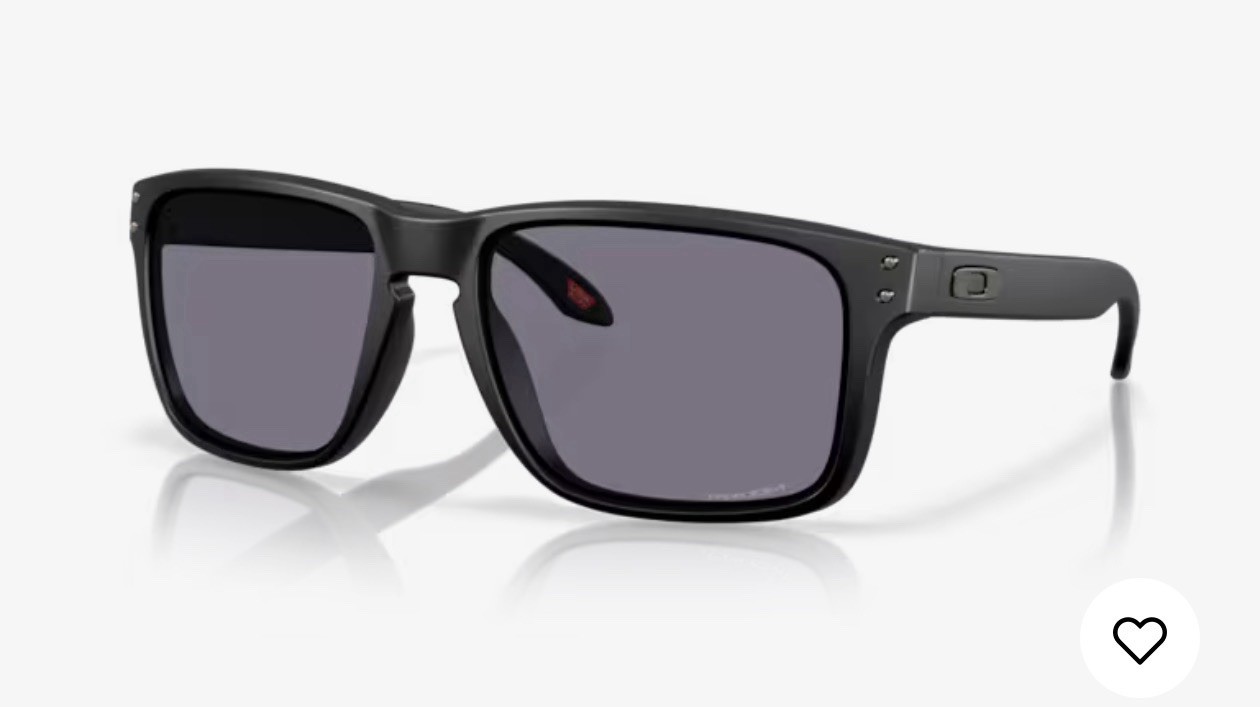 Oakley OO9102 Holbrook Matte Black Prizm Grey Sunglasses